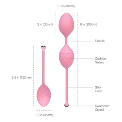 Pillow Talk Frisky Duo Kegel Balls