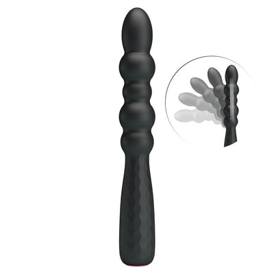 Randy Fox - Rechargeable Beaded Flexi-Wand Vibrator