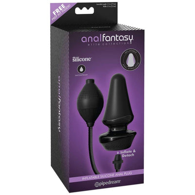 Anal Fantasy Elite - Inflatable Silicone Butt Plug