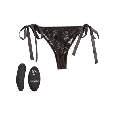 Cal Exotics - Remote Control Lace Thong Vibrating Panty Set