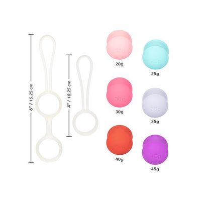 She-Ology Interchangeable Weighted Kegel Set