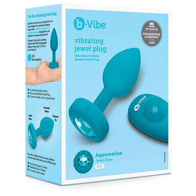 B-Vibe Vibrating Jewels Remote Control Plug