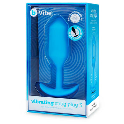 B-Vibe Vibrating Snug Plug Large (Size 3)