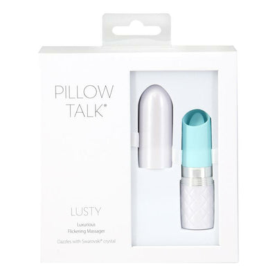 BMS Factory Pillow Talk Lusty Luxurious Flickering Massager