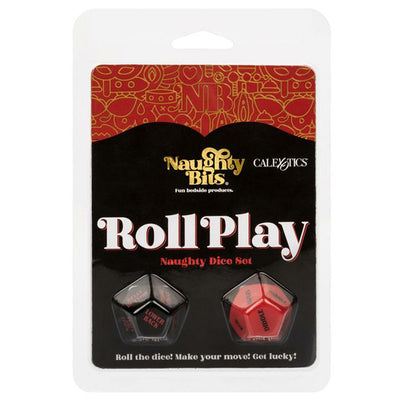 Calexotics Naughty Bits Roll Play Naughty Dice Set