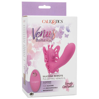 Calexotics Venus Butterfly Silicone Remote Pulsating Venus G