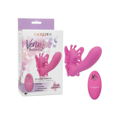 Calexotics Venus Butterfly Silicone Remote Pulsating Venus G