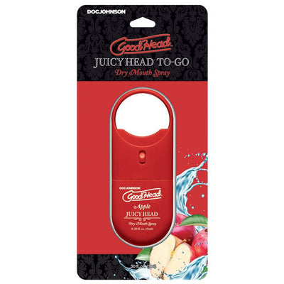 Doc Johnson Goodhead Juicy Head Dry Mouth Spray To Go Apple 30 fl oz 