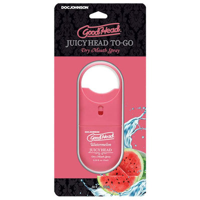 Doc Johnson Goodhead Juicy Head Dry Mouth Spray To Go Watermelon fl oz 