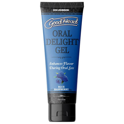 Doc Johnson Goodhead Oral Delight Gel Blue Raspberry 4 oz