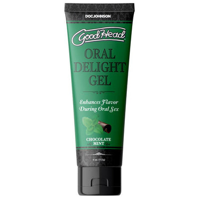 Doc Johnson Goodhead Oral Delight Gel Chocolate Mint 4 oz