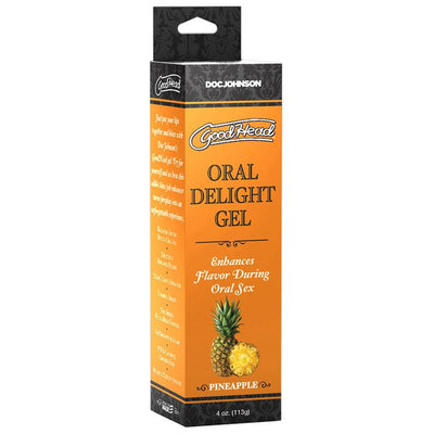 Doc Johnson Goodhead Oral Delight Gel Pineapple 4 oz