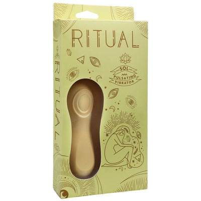 Doc Johnson Ritual Sol Rechargeable Silicone Pulsating Vibe