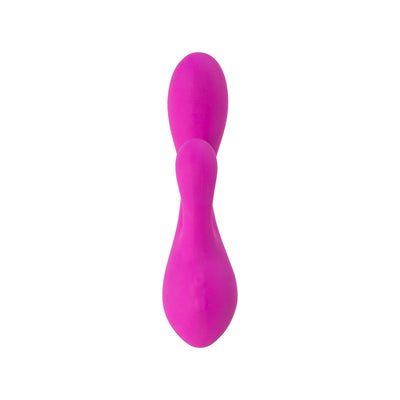 BMS Enterprises The Swan Hug Rabbit Vibrator - Squeeze Control