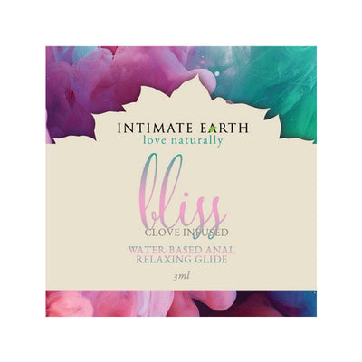 Intimate Earth Bliss Anal Relaxing Water Based Glide 3mL Foil