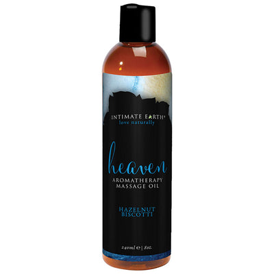 Intimate Earth Heaven Hazelnut Biscotti Massage Oil 240mL