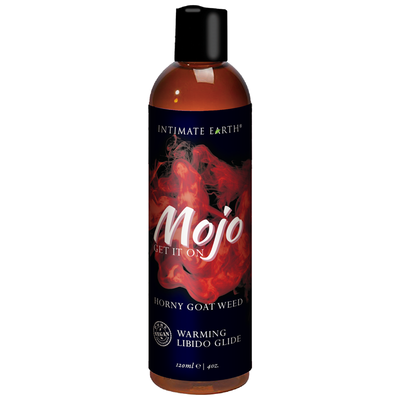 Intimate Earth Mojo Horny Goat Weed Libido Warming Glide 4oz