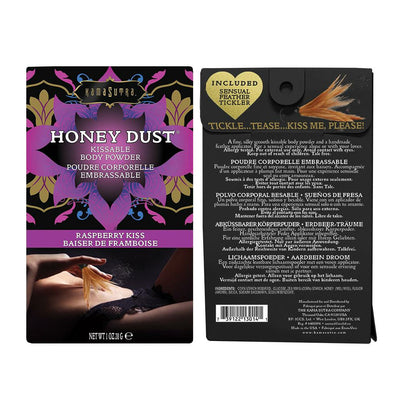 Kama Sutra Products Honey Dust Raspberry Kiss 1 oz/28 G