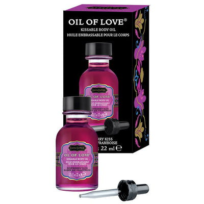 Kama Sutra Products Oil of Love Raspberry Kiss .75 fl oz . 22 mL