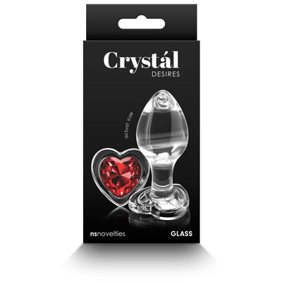 NS Novelties Crystal Desires Heart Medium