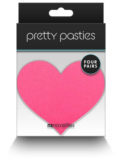 NS Novelties Pretty Pasties Heart II Assorted 4 Pair