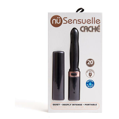 NU Sensuelle Novel Creations Sensuelle Cache 20 Function Rechargeable Covered Vibe