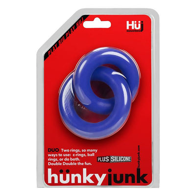 Oxballs Duo Linked Cock/Ball Rings By Hunkyjunk