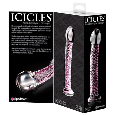 PipeDream Icicles No. 53 Glass Dildo