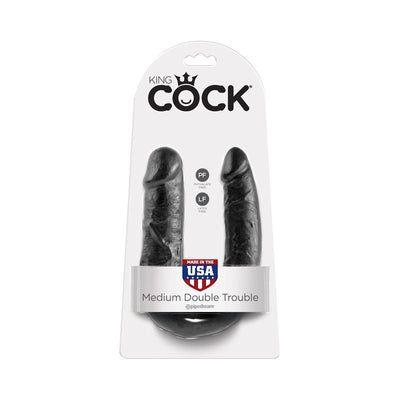 PipeDream King Cock - M Double Trouble Double Ended Dildo