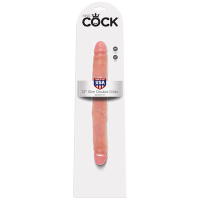 PipeDream King Cock - 12 inch Slim Double Huge Dildo