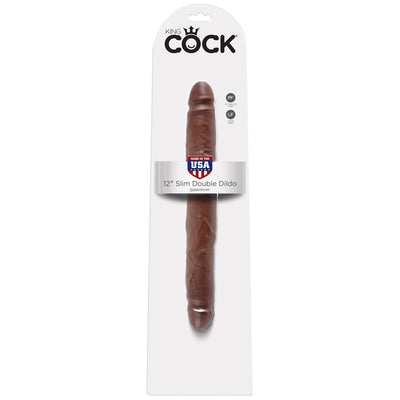 PipeDream King Cock - 12 inch Slim Double Huge Dildo