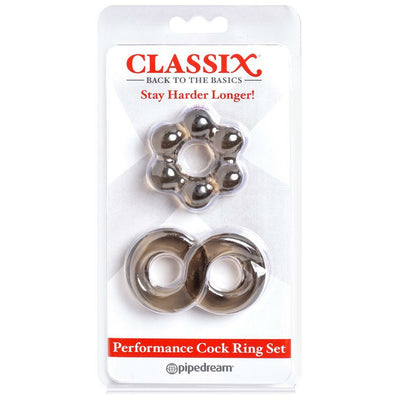 Pipedream Classix Performance Cock Ring Set