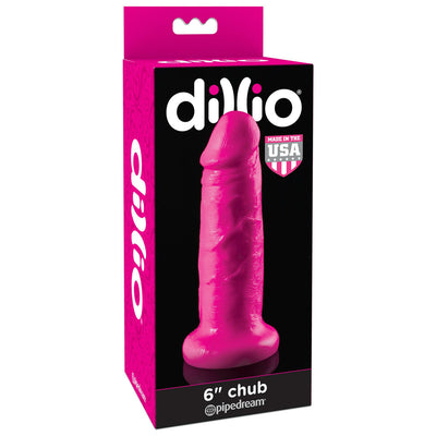 Pipedream Dillio Pink 6 inch Chub