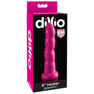 Pipedream Dillio Pink 6 inch Twister