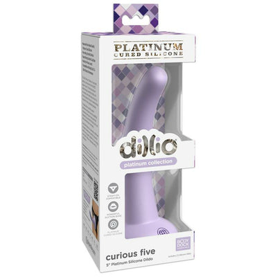 Pipedream Dillio Platinum Curious Five 5 inch