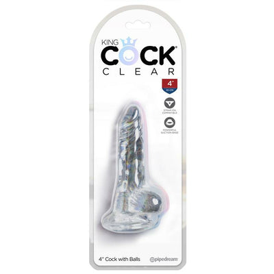 Pipedream King Cock 4 inch Cock with Balls