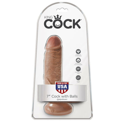 Pipedream King Cock 7 inch Cock with Balls