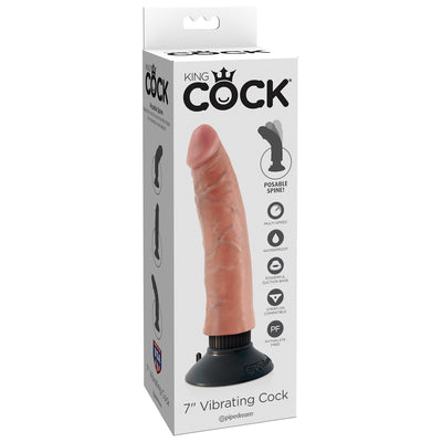 Pipedream King Cock 7 inch Vibrating Cock