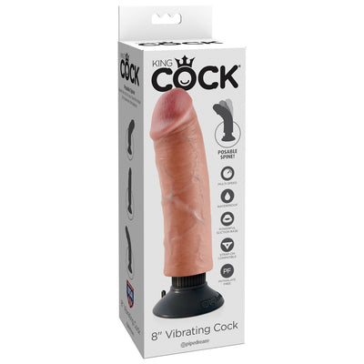Pipedream King Cock 8 inch Vibrating Cock