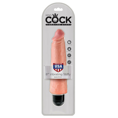 Pipedream King Cock 8 inch Vibrating Stiffy