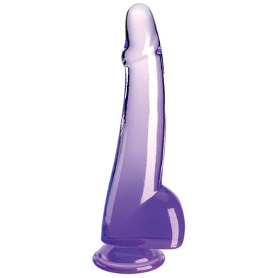 Pipedream King Cock Clear 10 inch with Balls