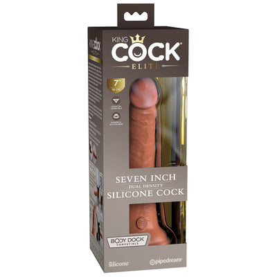 Pipedream King Cock Elite 7 inch Silicone Dual Density Cock