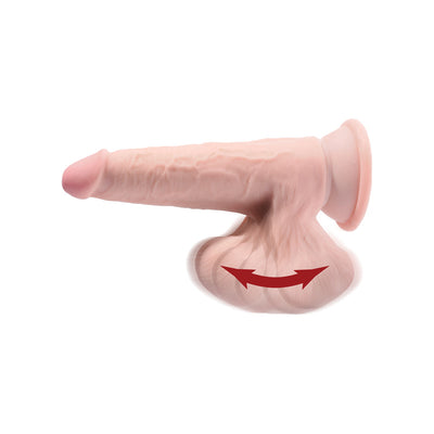 Pipedream King Cock Plus 7 inch Triple Density Cock with Swinging Balls