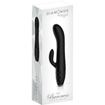 Playful Diamonds The Baroness - Rechargeable Rabbit Vibe