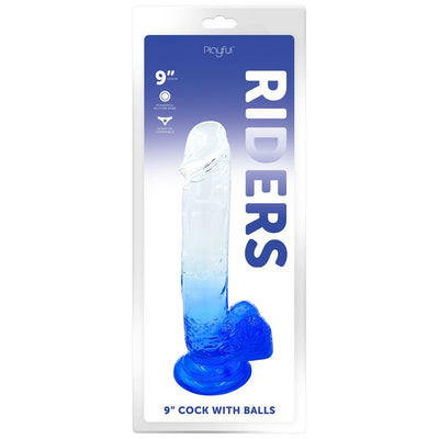 Playful Riders 9 inch Cock with Balls