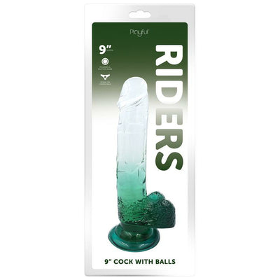 Playful Riders 9 inch Cock with Balls