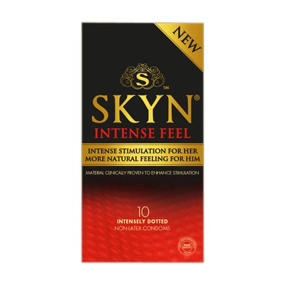 Ansell Skyn Intense Feel 10s Studded Condom