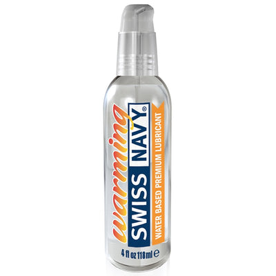 Swiss Navy Warming Waterbased Lubricant 4oz/118mL