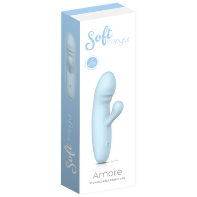 Soft By Playful Amore Rechargeable Rabbit Vibrator