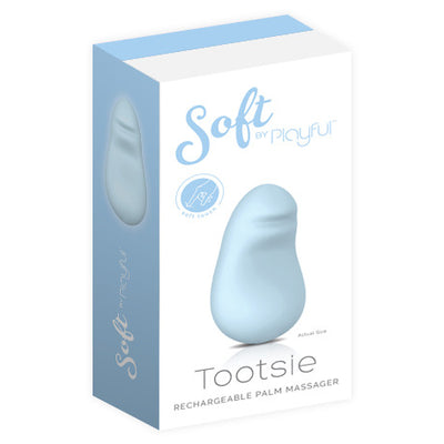 Soft By Playful Tootsie Rechargeable Palm Massager